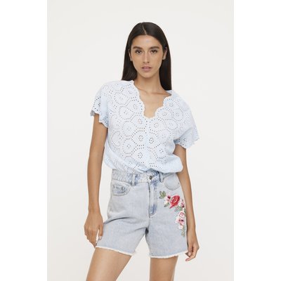Blouse manches courtes coton regular MAXINE LEE COOPER