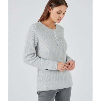 Pull maille perlée mélange alpaga DAMART