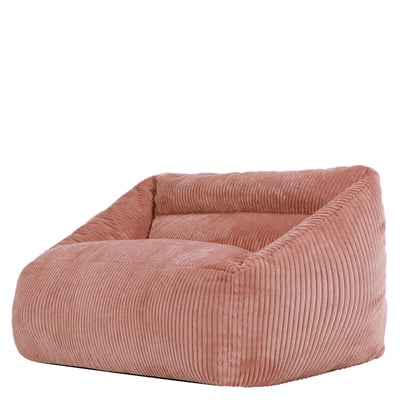 Pouf canapé enfant en velours côtelé Oeko-Tex® - CECILIA ICON