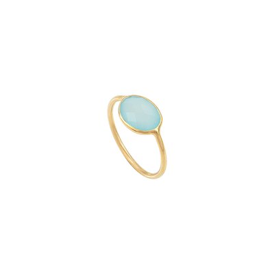 Bague plaqué or - SERTI PM CAROLINE NAJMAN