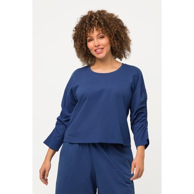 Sweat-shirt court et oversized. Col rond ULLA POPKEN
