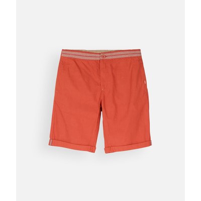 Bermuda uni taille demi-élastiquée OMERY OXBOW