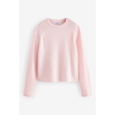 Pull ras du cou en maille douce avec alpaga NEXT