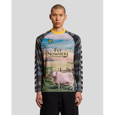Maillot de football mouton graphique LYLE & SCOTT