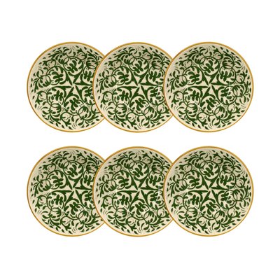 Lot de 6 coupelles à motif en grès 16cm, HERACLEE NOVASTYL