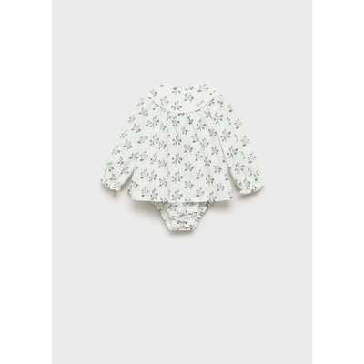 Robe et culotte coton MANGO BABY