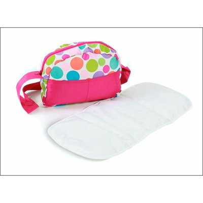 Sac à langer pour poussettes de poupées - Bulles colorées BAYER CHIC 2000