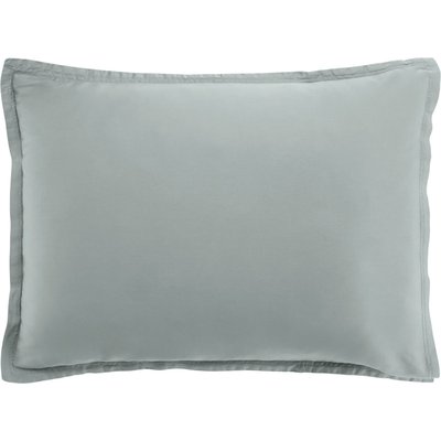 Taie d'oreiller satin de coton unie, Desir BATON ROUGE