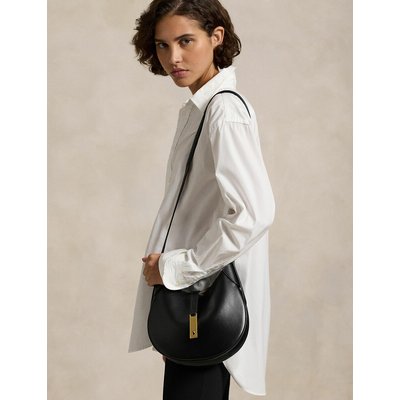 Bolso media luna de piel POLO ID POLO RALPH LAUREN