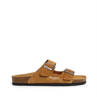 Sandales À Double Boucle En Daim PEPE JEANS