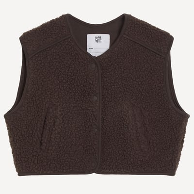 Mouwloos vest in sherpa LA REDOUTE COLLECTIONS