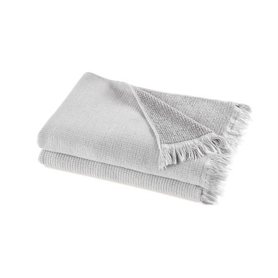 Set of 2 Nipaly Organic Cotton & Linen Hand Towels AM.PM