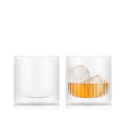 Bodum 0.3 L Transparent DOURO BAR Set de 2 verres double paroi - Whisky BODUM