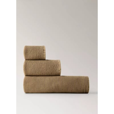 Drap de bain en coton gaufré MANGO HOME