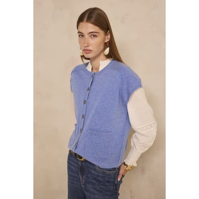 Pull sans manches en cachemire ARTHUR Maison 123
