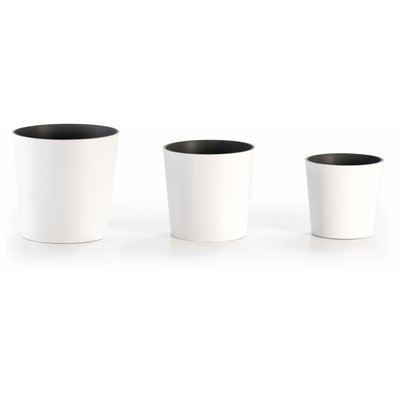 Paniers en résine ronds (lot de 3) mariña RECOLLECTION