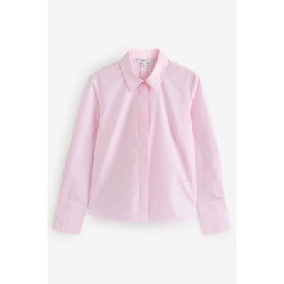 Chemise à manches longues ajustée avec col NEXT