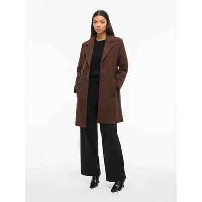 Manteau mi-long boutonné VILA