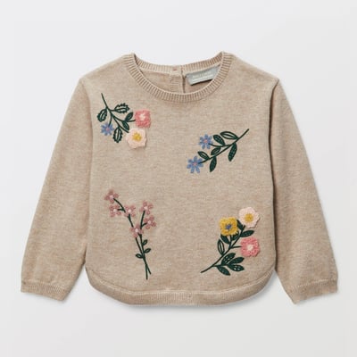 Pull fantaisie contenant de la laine BOUT'CHOU