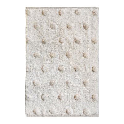 Tapis de salon enfants lavable en coton  KIDS BIG DOTS THE DECO FACTORY