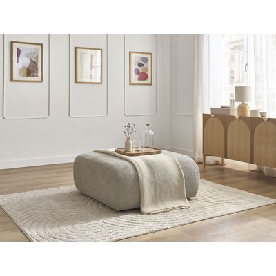 Pouf tissu bouclette, DENVER BOBOCHIC