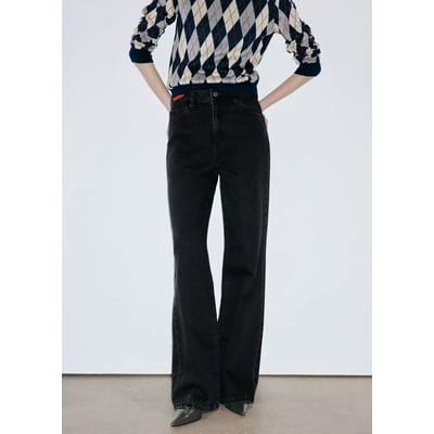 Jean Danila large taille haute MANGO