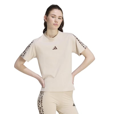 T-shirt manches courtes, bandes imprimées léopard ADIDAS SPORTSWEAR