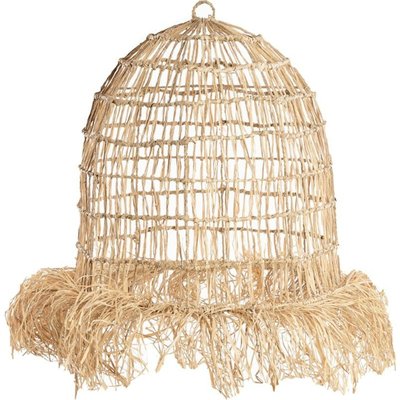 Abat-jour en fibre naturelle, Casita RECOLLECTION