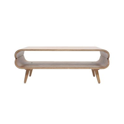 Table basse scandinave rectangulaire en bois L118 cm TAKLA MILIBOO