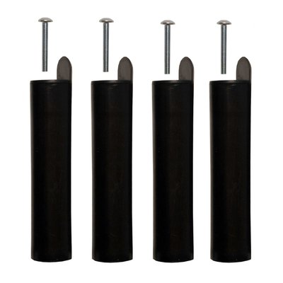 Lot de 4 pieds cadre à latte, haut. 22 cm LA REDOUTE INTERIEURS