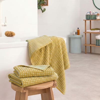 Granna Jacquard Woven Towelling 500g Bath Towel LA REDOUTE INTERIEURS