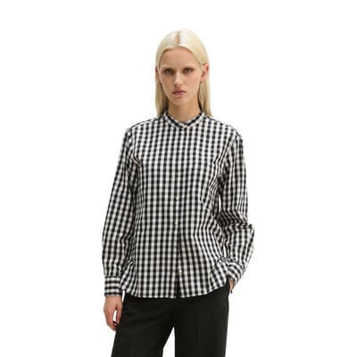 Chemisier à carreaux, coupe regular en flanelle de coton MARC O'POLO