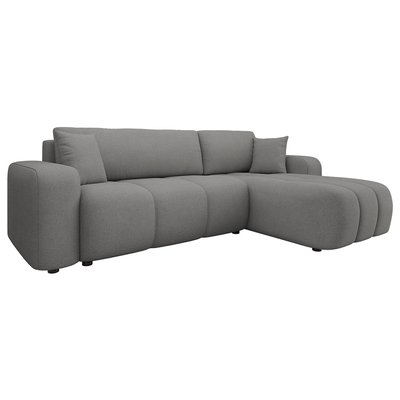 Canapé d'Angle Convertible en Tissu 4 places - NICOLE LISA DESIGN