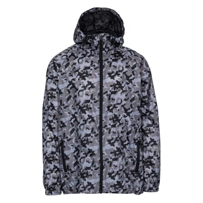 Veste imperméable pliable à capuche motif/style camouflage QIKPAC TRESPASS