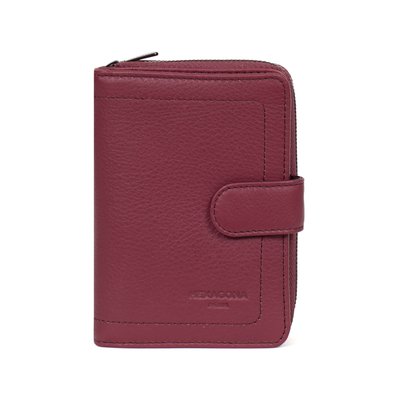 Portefeuille  2 volets  Stop RFID  Cuir SAUVAGE HEXAGONA