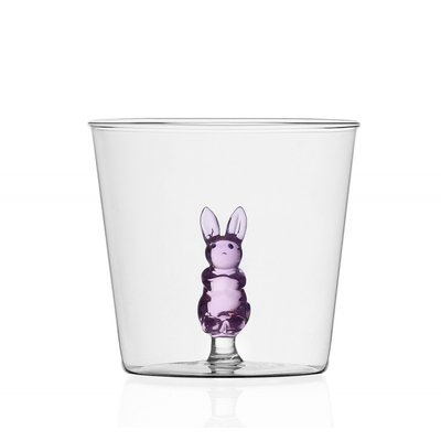 Verre figurine  Milano Animal Farm lapin ICHENDORF