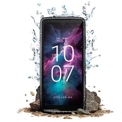 Smartphone Stellar M6 5G 128Go Noir CROSSCALL