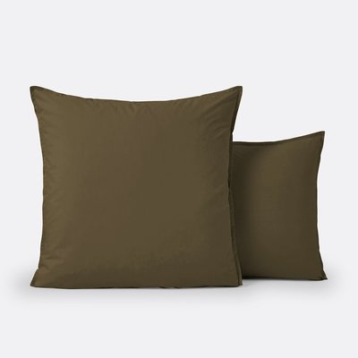 Taie d'oreiller unie percale de coton bio Scenario LA REDOUTE INTERIEURS