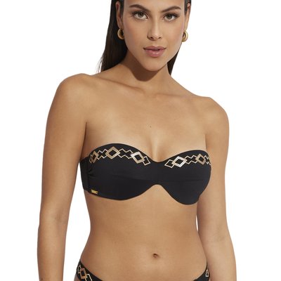 Haut maillot OPÉRA bain bandeau OCÉANE Cay SELMARK MARE