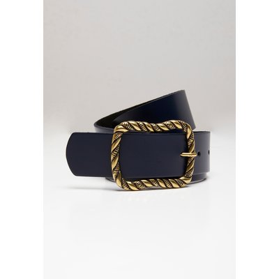 Ceinture cuir boucle fantaisie DAMART