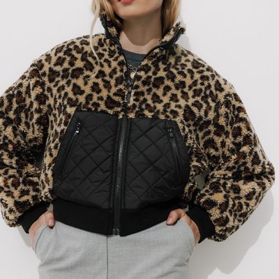 Blouson court en moumoute PROMOD
