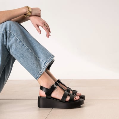 Sandale À Talon en cuir JOANN ERAM