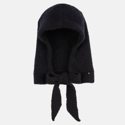 Cagoule à nouer, en mohair mélangé, ALIOU DES PETITS HAUTS