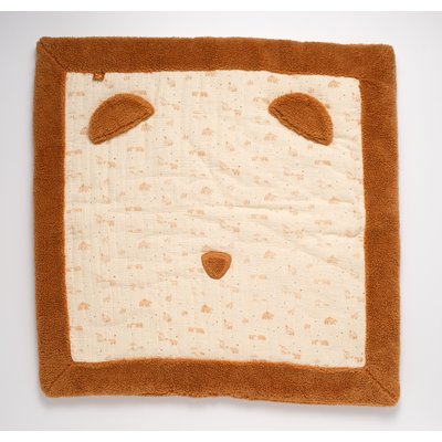 Grand tapis de jeu en double gaze de coton et sherpa SAUTHON