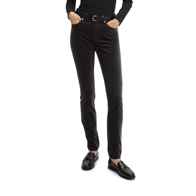 Pantalon en velours modèle Alkea slim en mélange de coton organique et de stretch MARC O'POLO