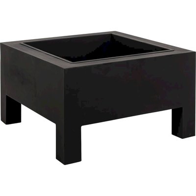 brasero de jardin design carré en fer  pour extérieur RECOLLECTION