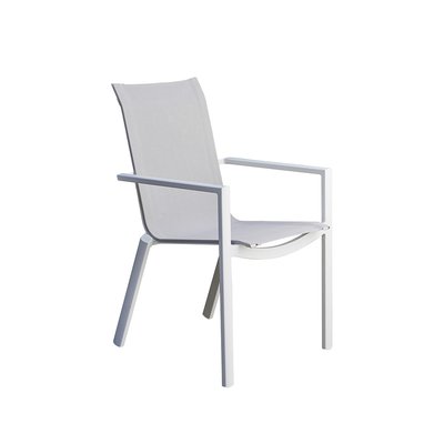 Fauteuil de jardin en aluminium et textilène  TULUM BERAH GETAH
