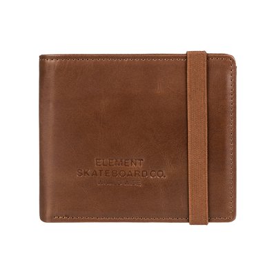 Portefeuille deux volets en cuir STRAPPER ELEMENT