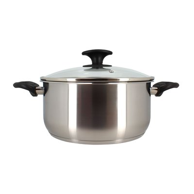 Faitout first en acier inoxydable 24cm - compatible induction MENASTYL