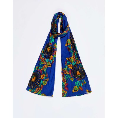 Foulard voile de coton bio imprimée LAVANDI LA FIANCÉE